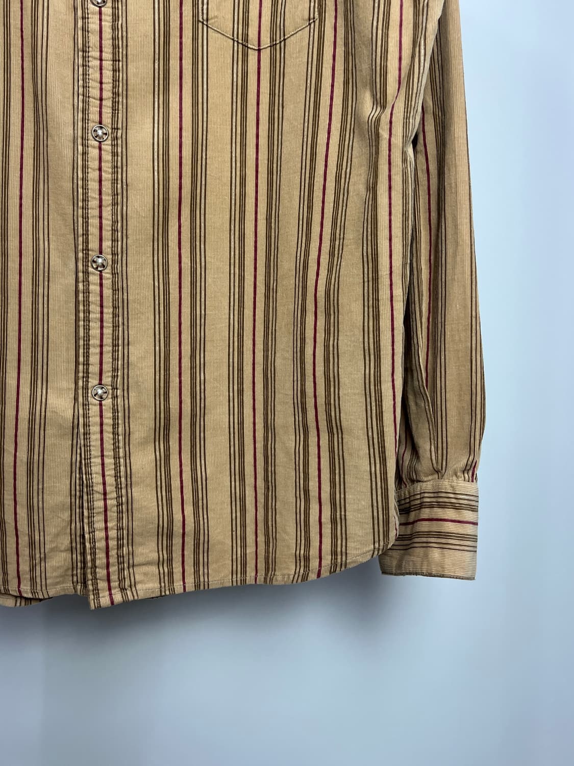 NOTA BENE 코듀로이 스트라이프 셔츠 상품이미지4