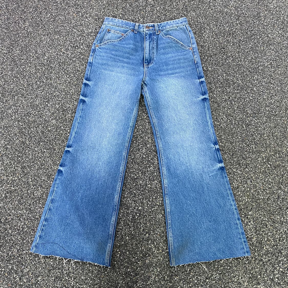 세터 워싱 부츠컷 데님 팬츠 B4024 상품이미지3