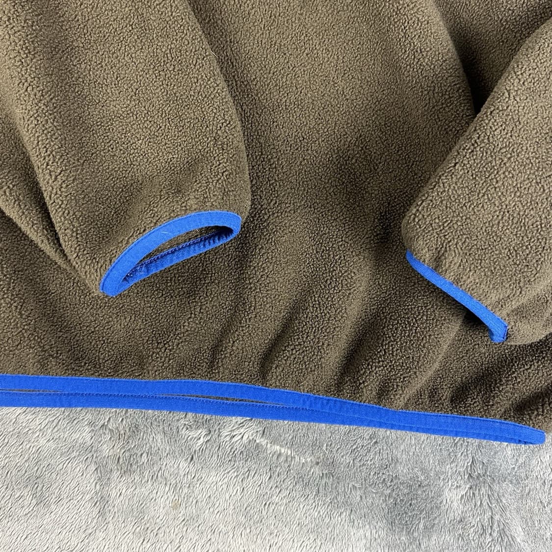 10s 파타고니아 신칠라 스냅-T 브라운/블루 상품이미지4