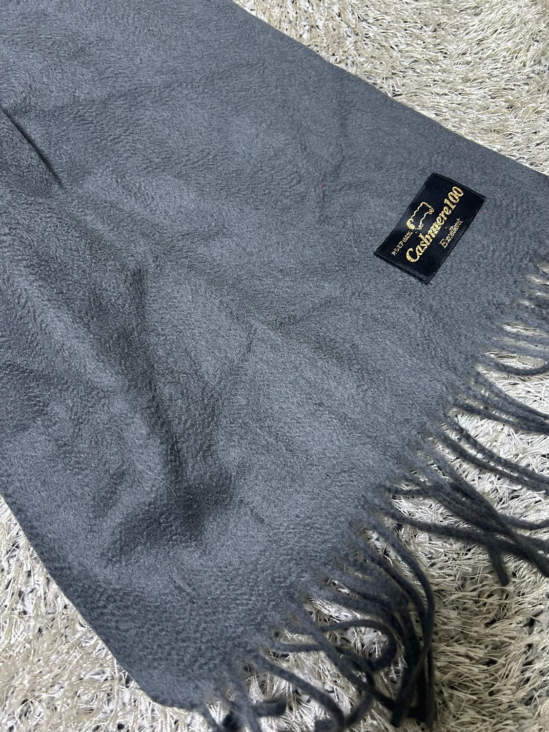 일본판 캐시미어 100프로 목도리 상품이미지3