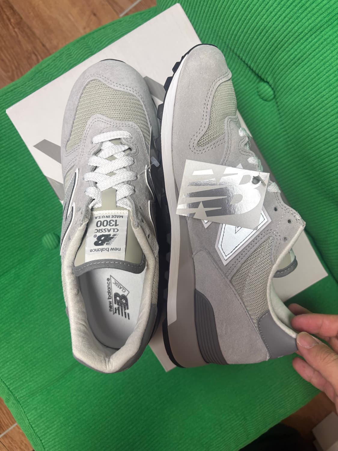 [265] 뉴발란스 MADE IN USA 1300 그레이 상품이미지7