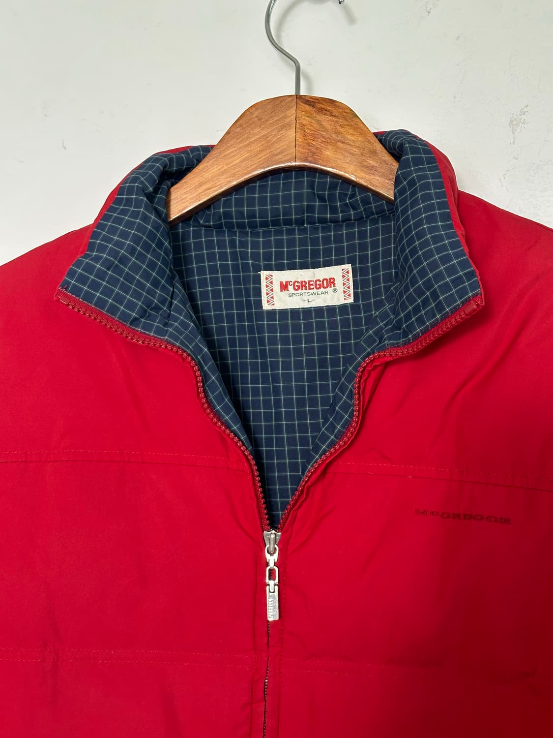 맥그리거 레드 패딩  상품이미지5