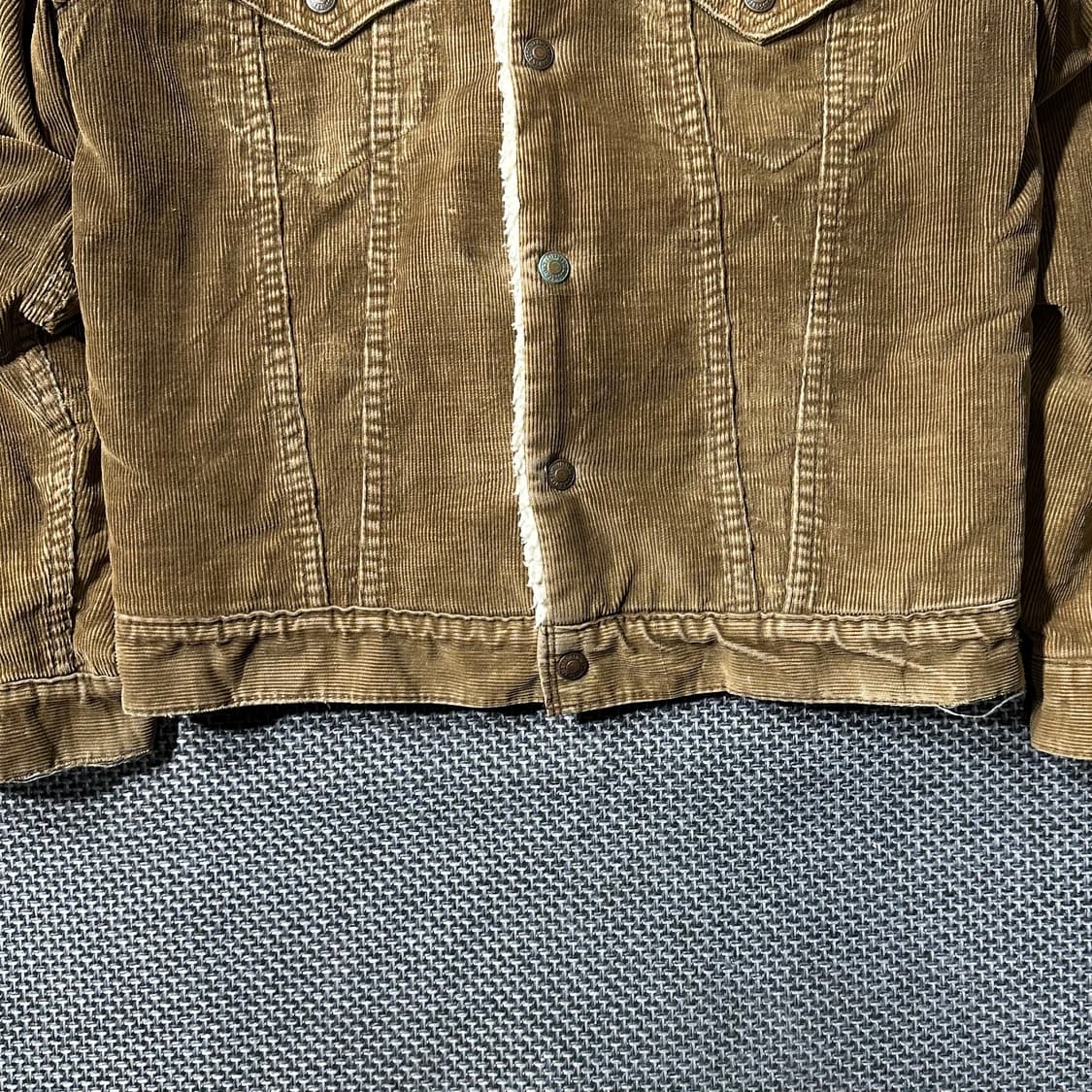80s usa 리바이스 코듀로이 셰르파 자켓 (L/old-8461) 상품이미지3