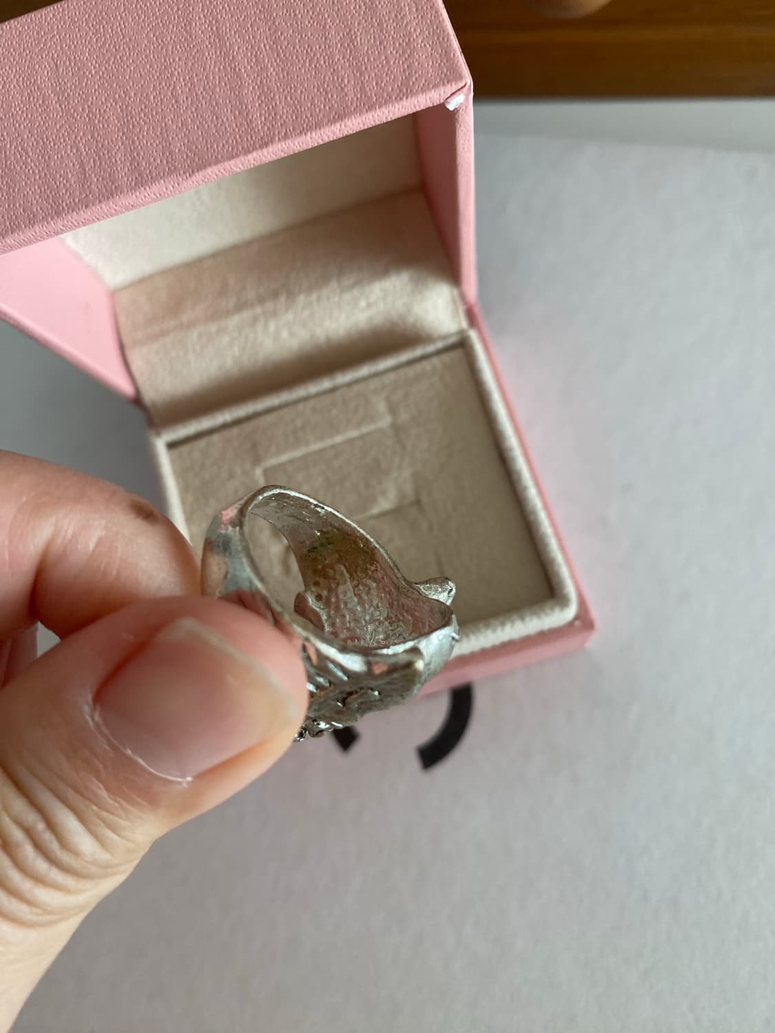 빈티지 해골 반지 링 상품이미지5