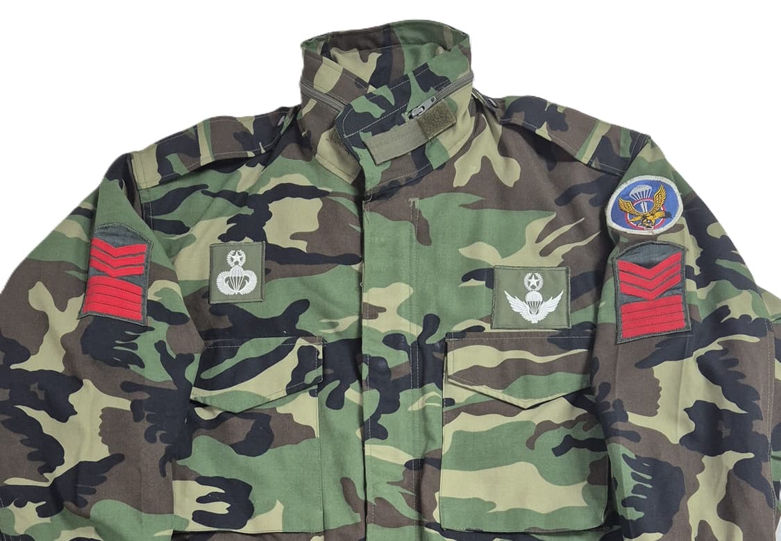 육군 구형 특전사 상사 초기형 특전야전상의 전투복 상의 자켓 (L) 상품이미지8