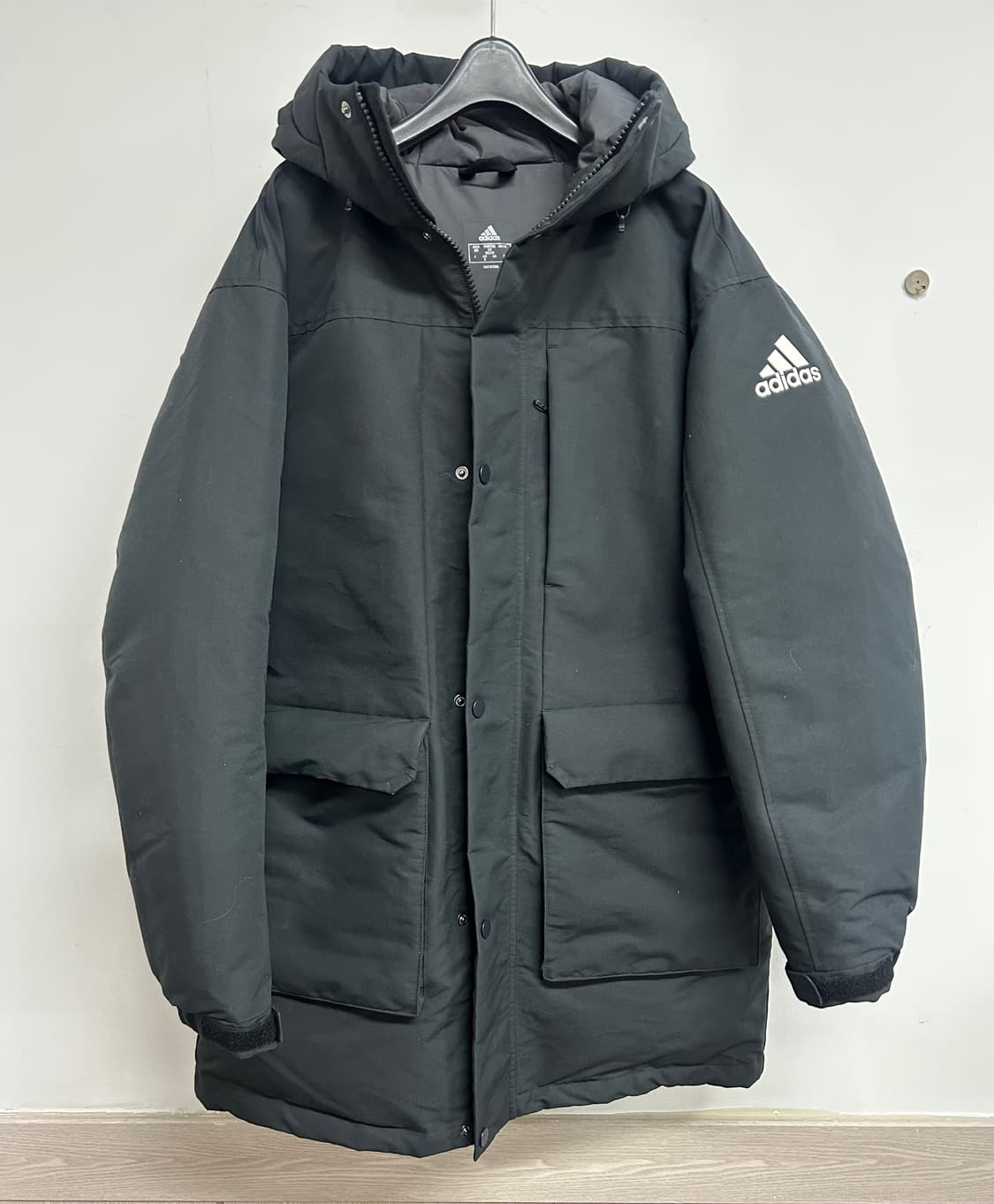 아디다스 남성 덕다운 패딩 블랙 L 상품이미지1