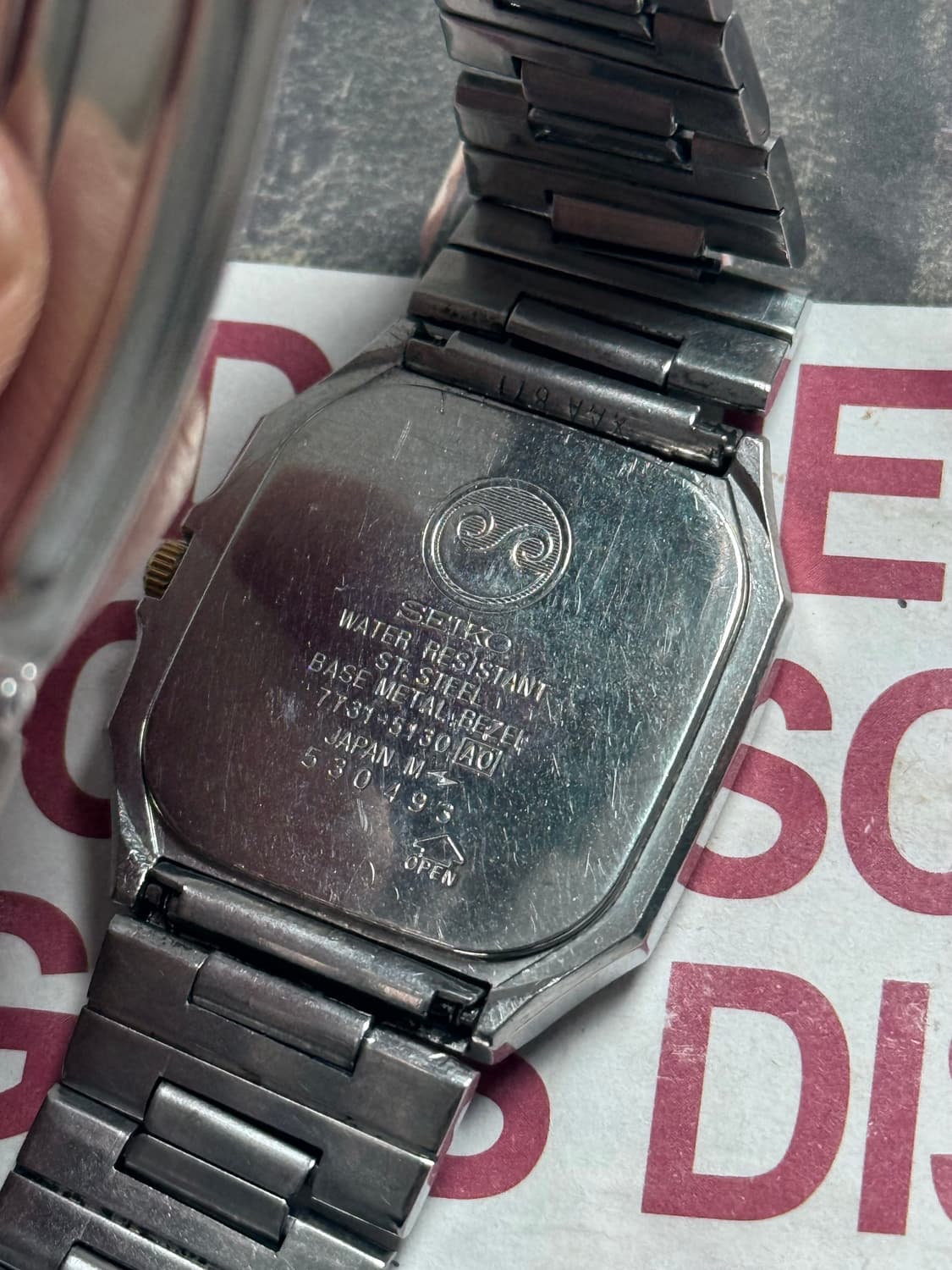 세이코 Seiko Chronos 쿼츠 콤비 상품이미지4