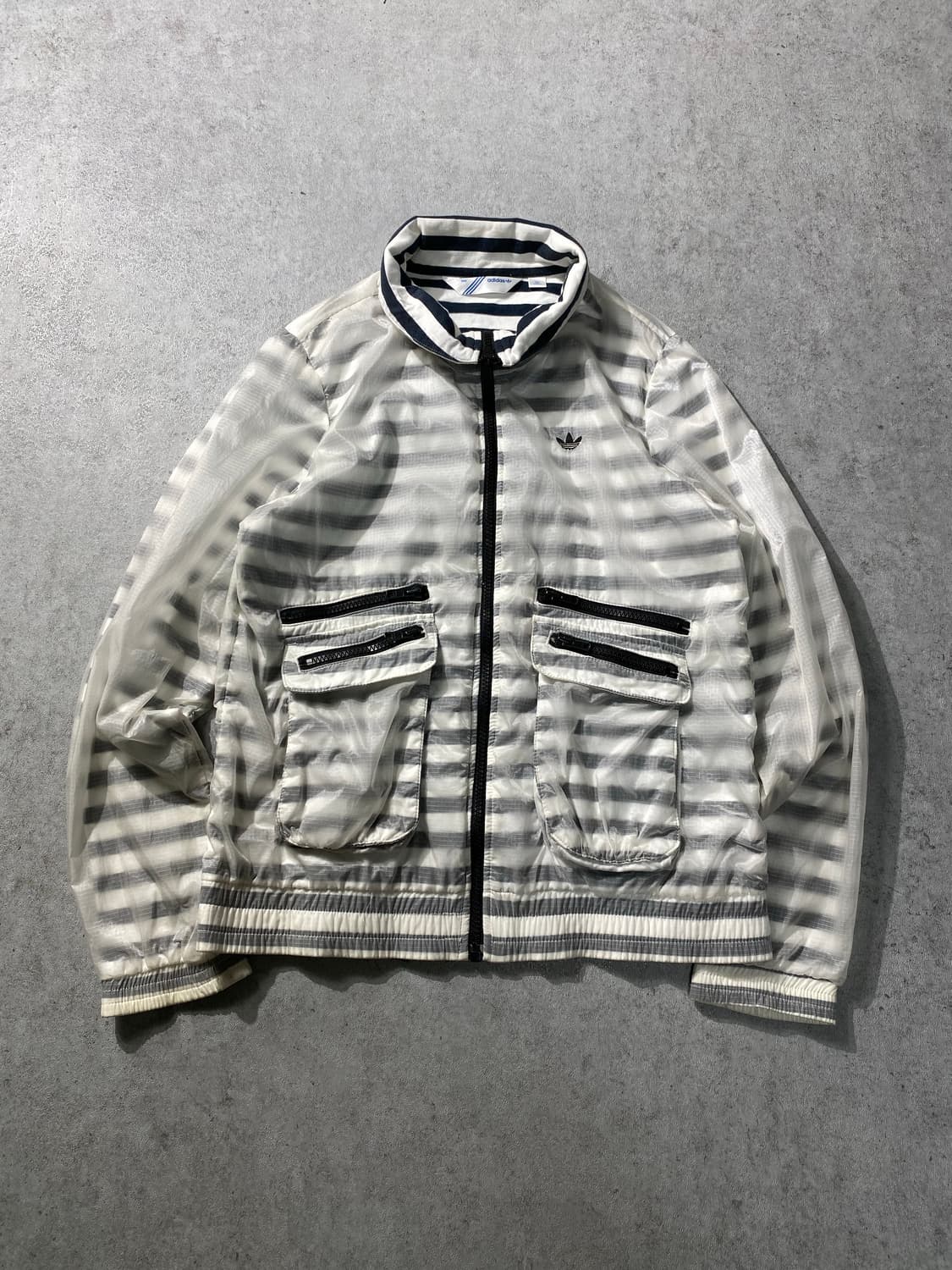 [90] Adidas OG 아디다스 스트라이프 나일론 자켓 상품이미지3