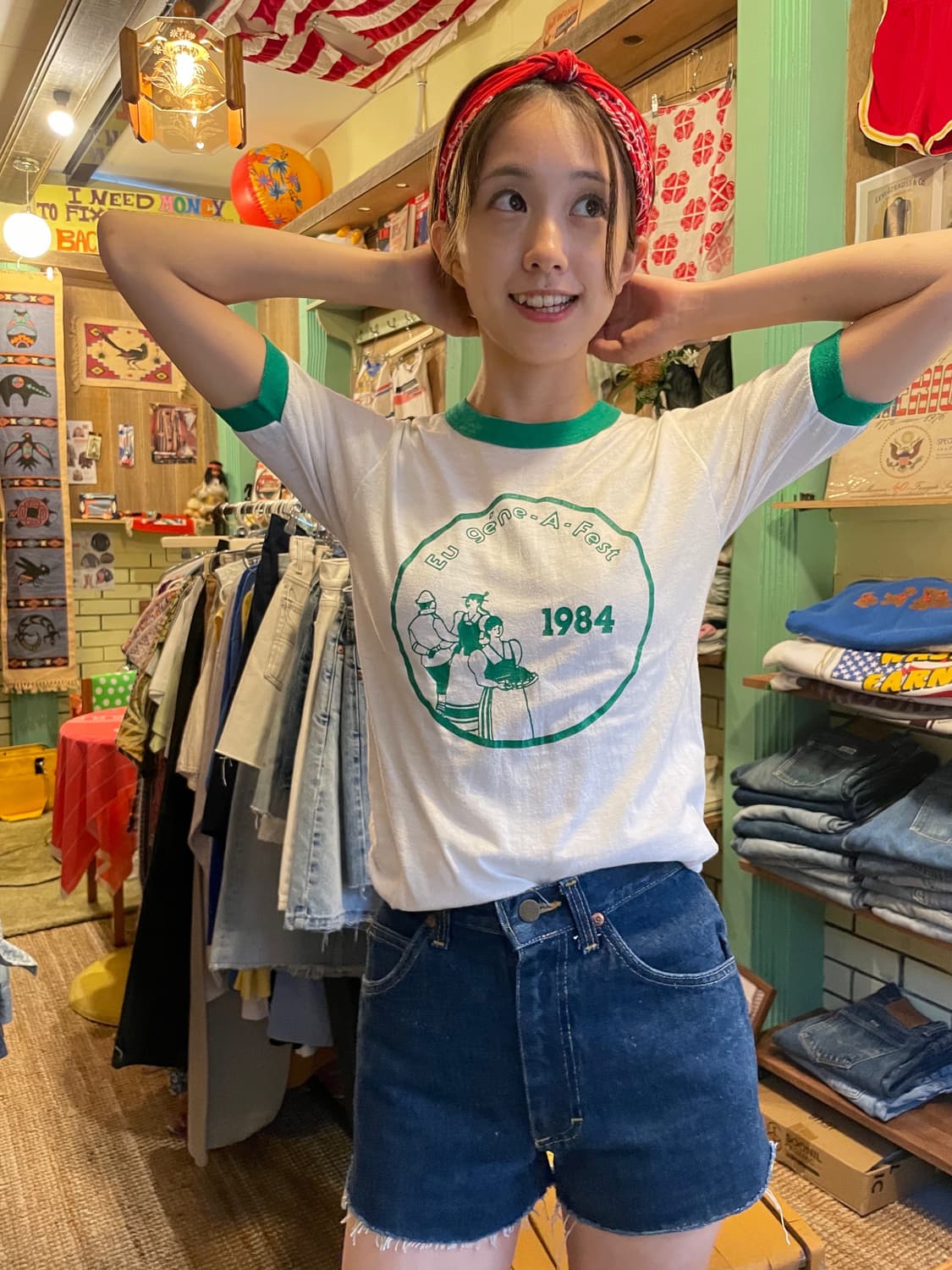 1984 Ringer Tee Made in U.S.A 상품이미지10