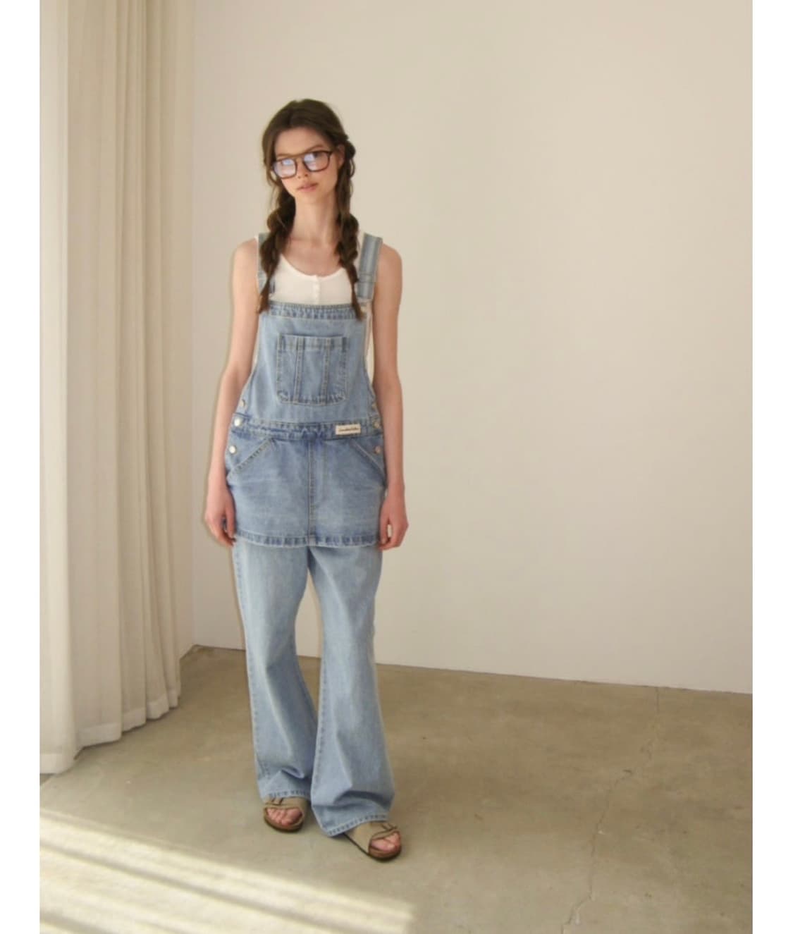썸웨어버터 Cotton Overall 연청 새상품 상품이미지1