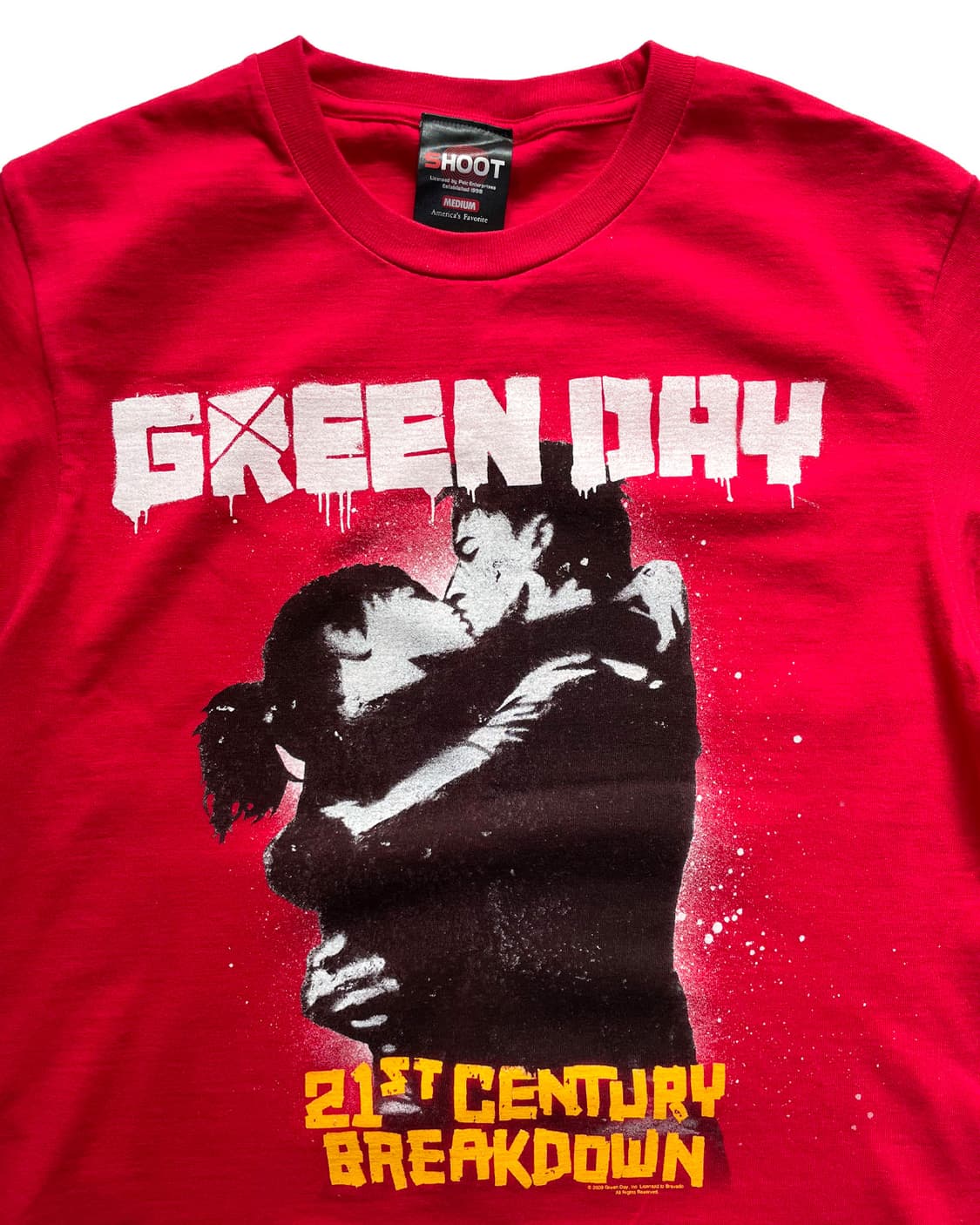 빈티지 락 밴드 티셔츠 그린데이 green day 락 상품이미지3