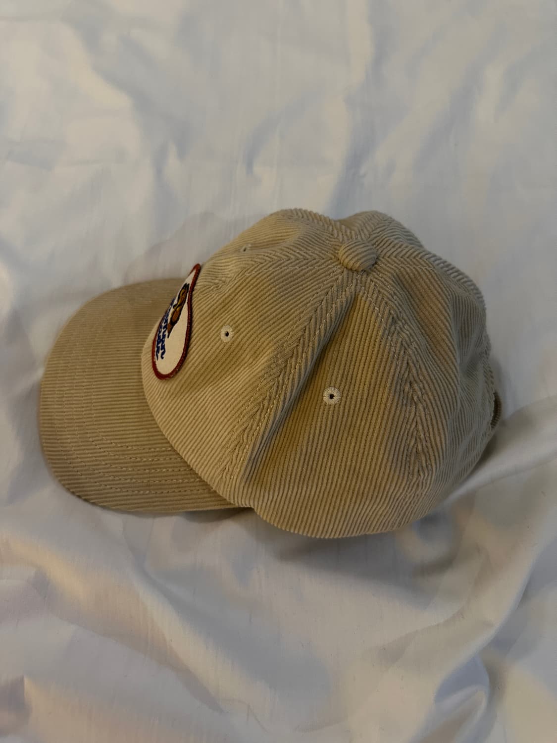 휴먼 메이드 6 패널 코듀로이 캡 화이트 상품이미지5