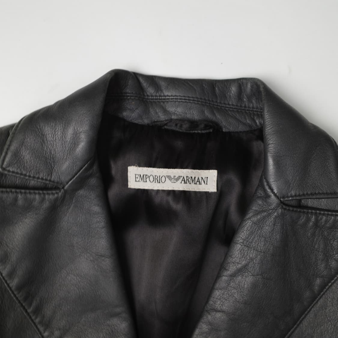 1990's Emporio Armani Lambskin Blazer  상품이미지6