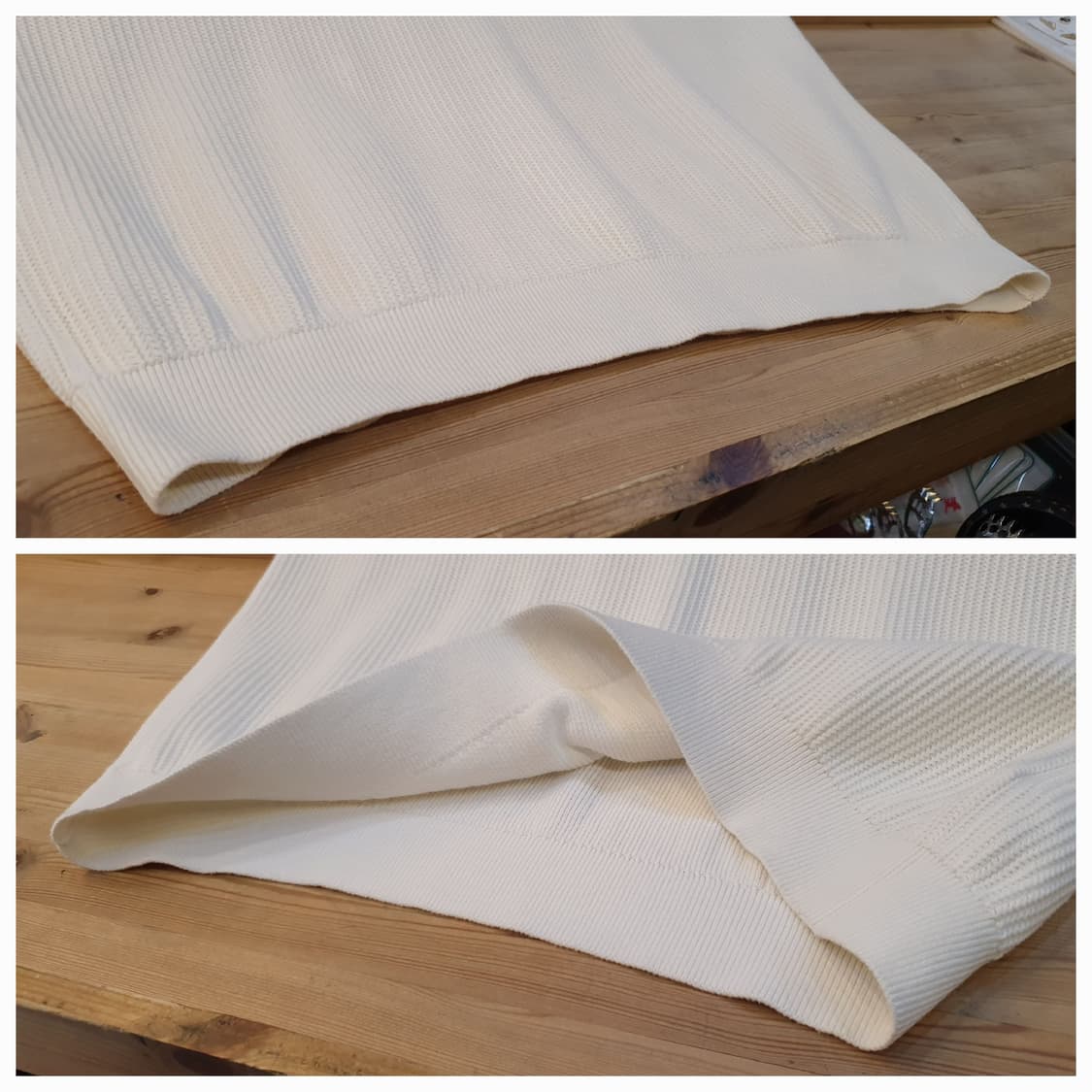 100.COS 화이트 반팔카라티 상품이미지5