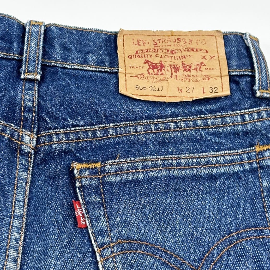 리바이스 606 오리지널 재팬 데님 팬츠 (27인치 여성추천) 상품이미지6