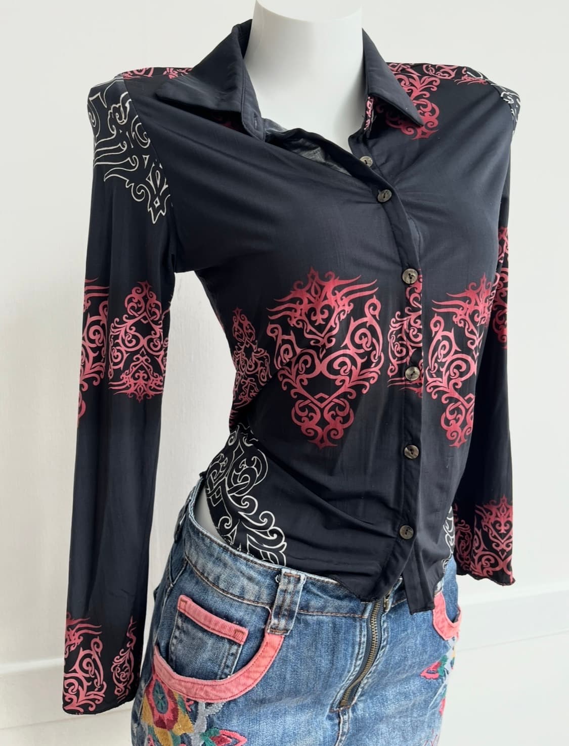 SOUL 아라베스크 셔츠 블라우스  상품이미지2