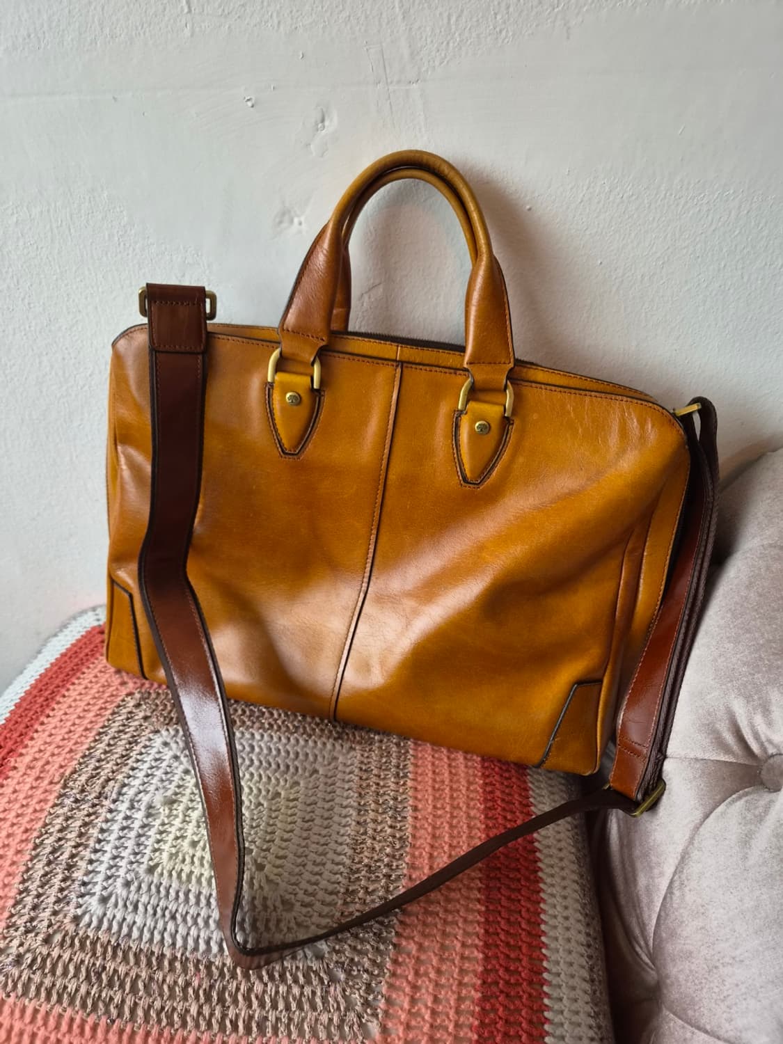 멀버리 Lichi 천연가죽 크로스 서류가방 상품이미지2