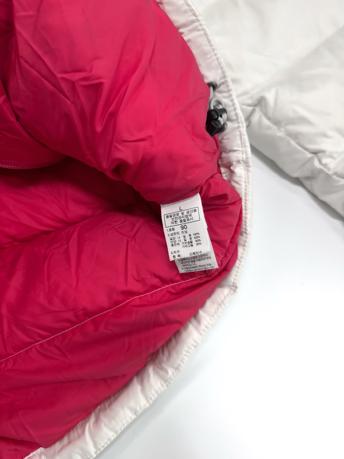 노스페이스 우먼스 700 필파워 경량패딩 상품이미지5