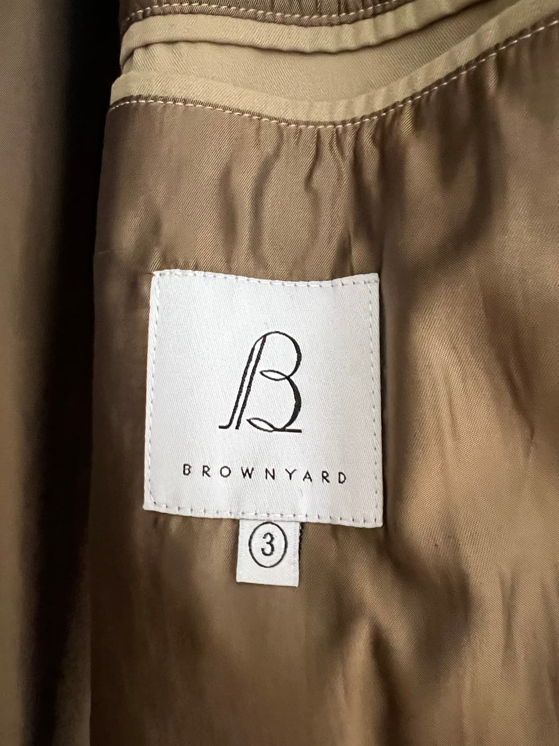 브라운야드 발마칸 트렌치 코트 3사이즈 상품이미지6