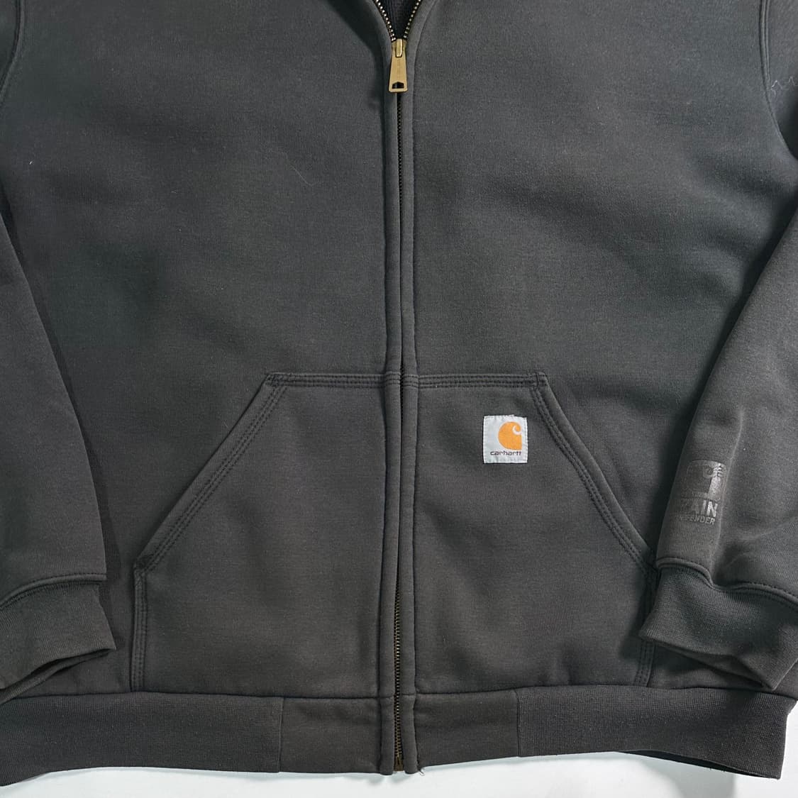 칼하트 그레이 써멀 후드집업 상품이미지5
