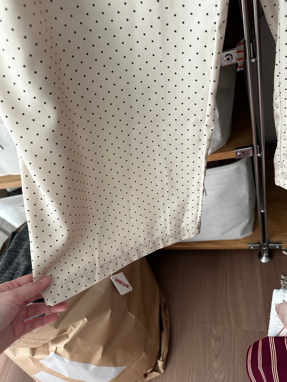 호쿠스포쿠스 도트 레이어드 팬츠 상품이미지3