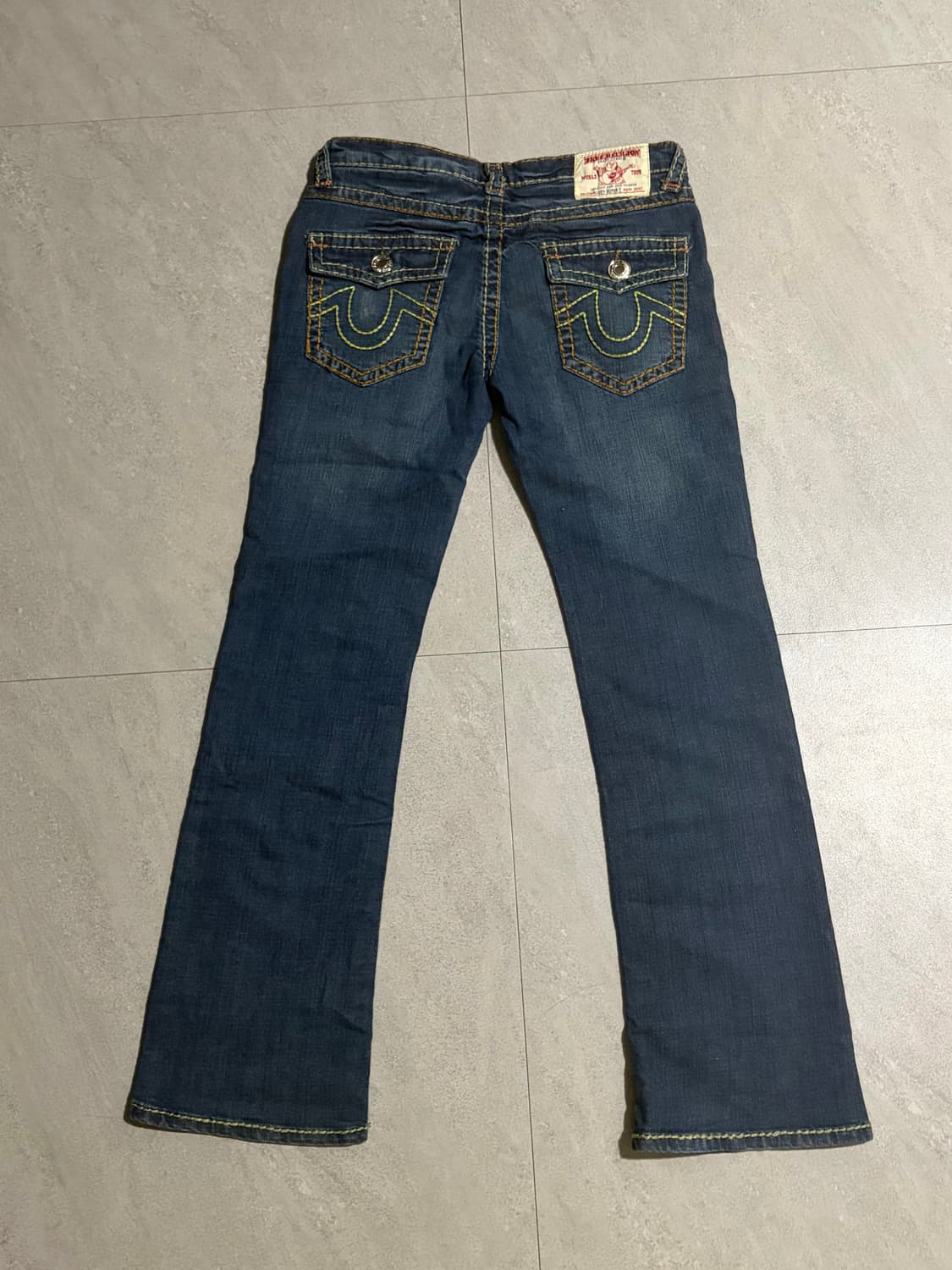 트루릴리전 로우라이즈 부츠컷 데님 상품이미지2