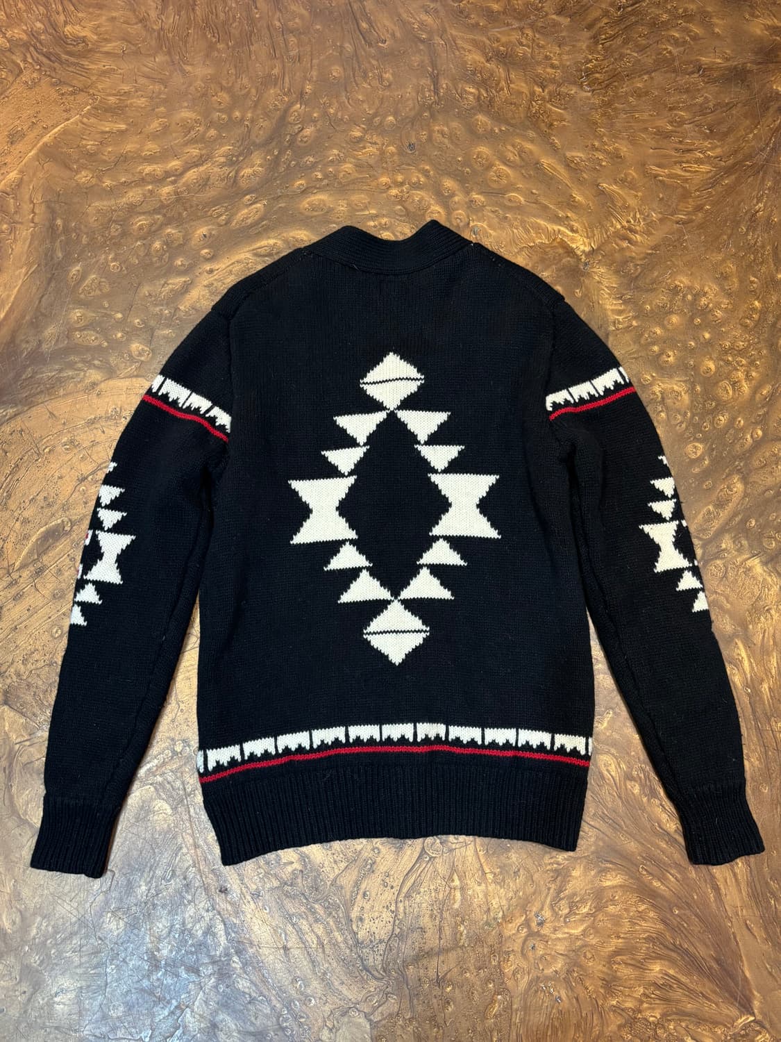 Levi's 리바이스 울 패턴 니트 가디건 M 상품이미지5