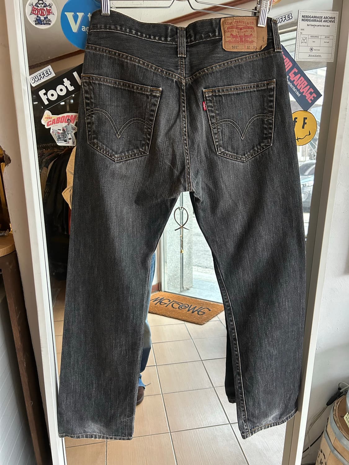 00‘s 리바이스 501 블랙진 32in 상품이미지3