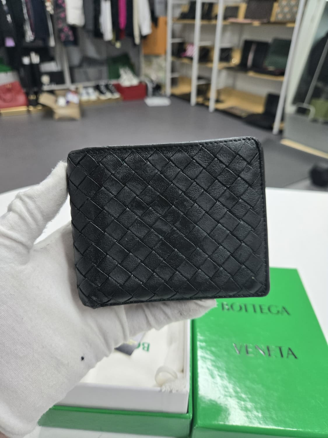 [A급컨디션]보테가베네타 반지갑 상품이미지1