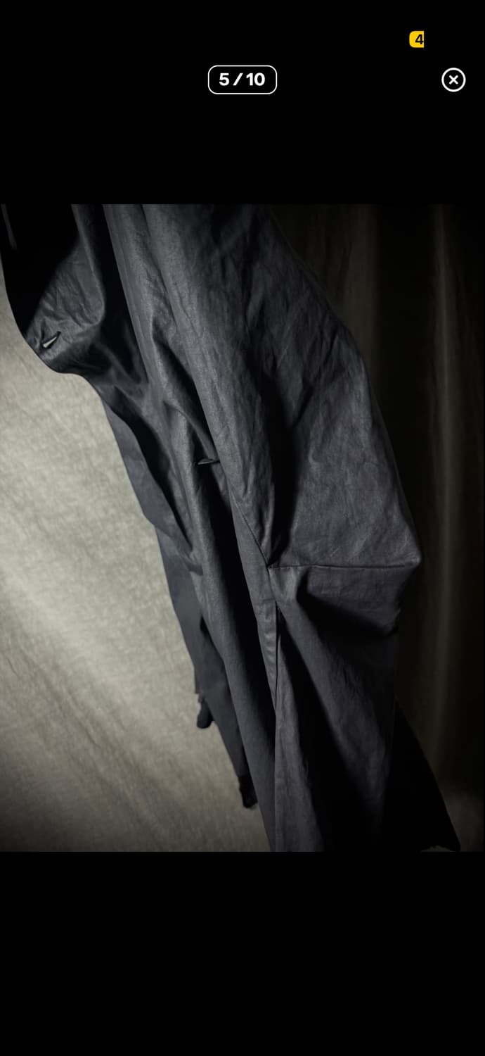 Boris Bidjan Saberi 코팅 레이어드 후드 코트 상품이미지5