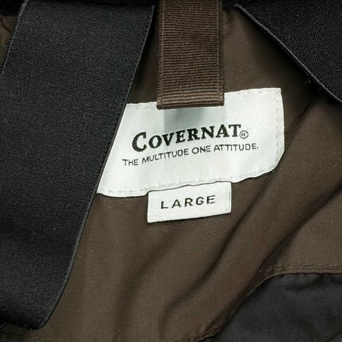 COVERNAT 구스다운 스톰 파카 L 상품이미지6