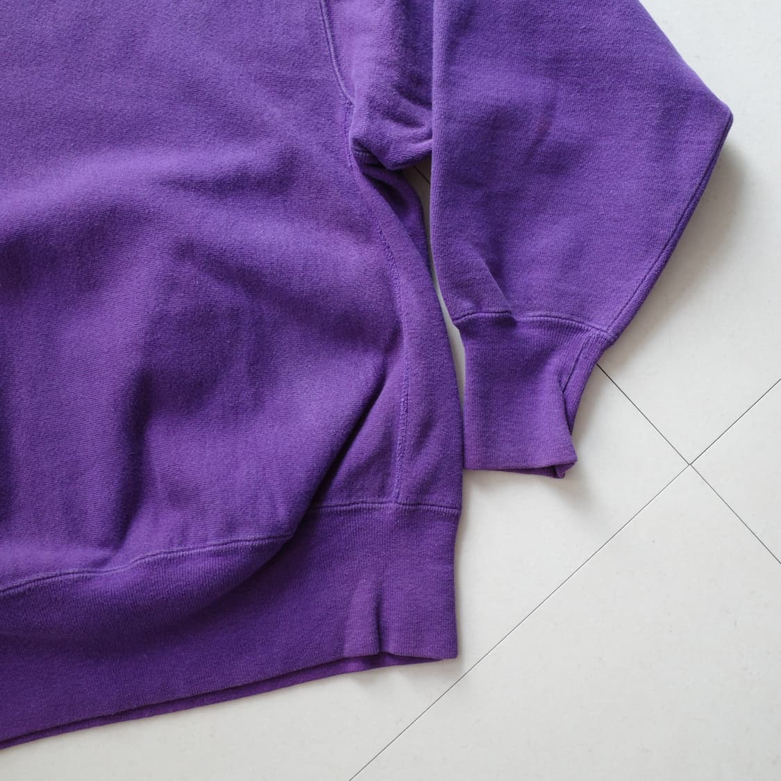 90s 미판 챔피언 리버스위브 맨투맨 퍼플 M 상품이미지10