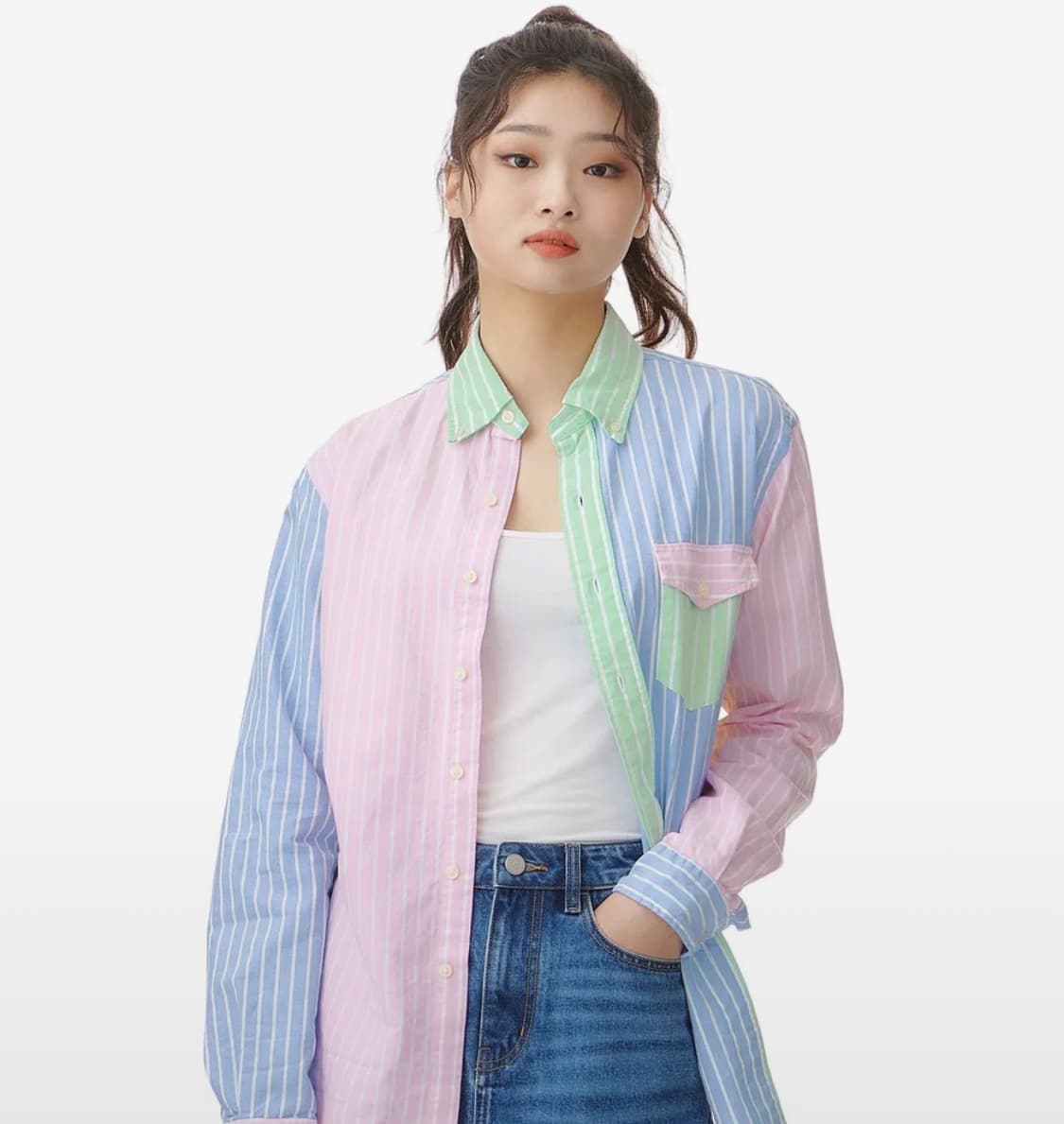 폴로 랄프로렌 멀티컬러 옥스포드셔츠 상품이미지7