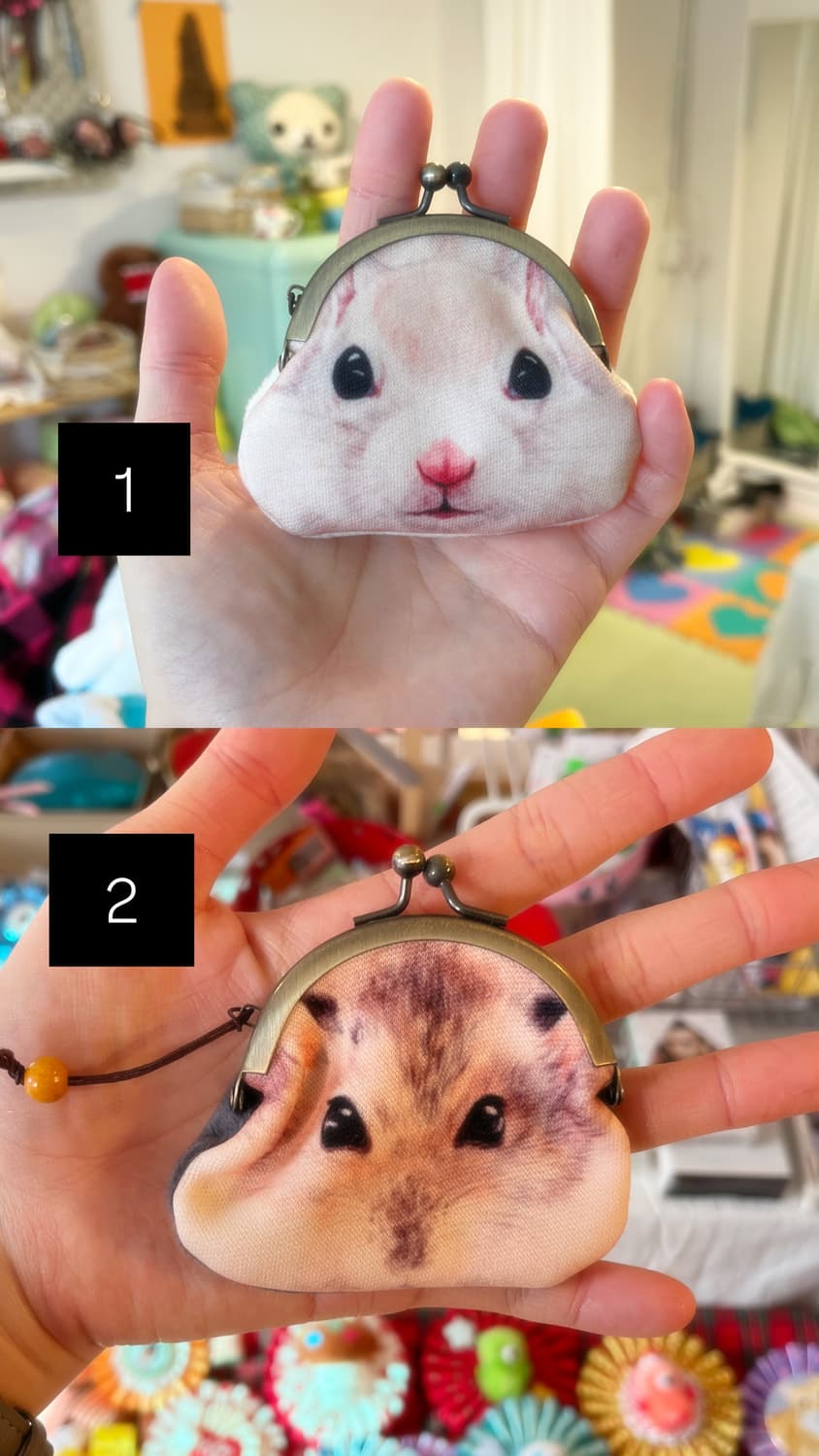 햄스터 동전 지갑 - 개당 가격 🐹 상품이미지1