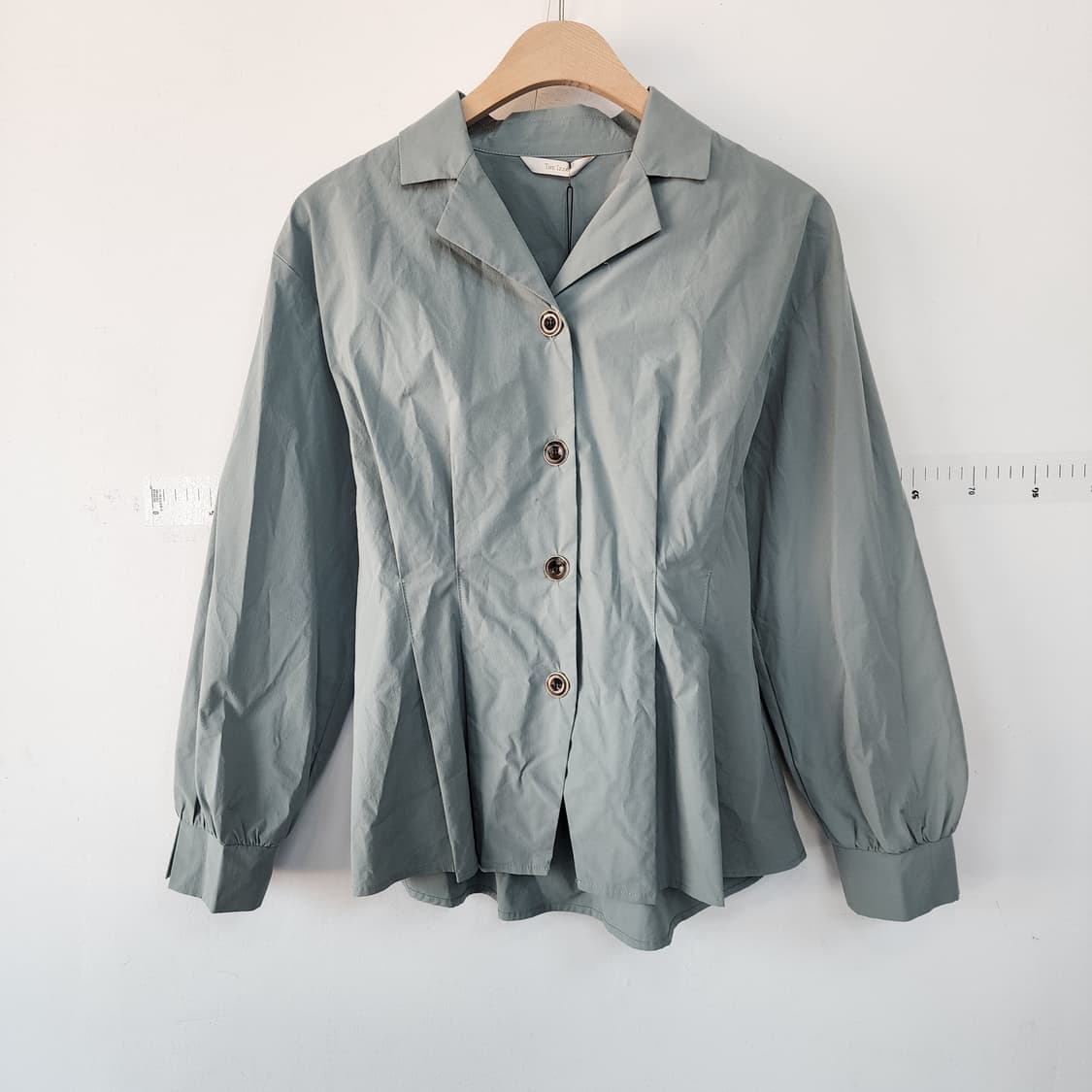 더 아이잗 셔츠 블라우스 민트색 상품이미지1