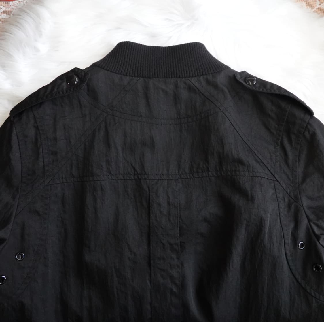 American Rag Cie 블랙 블루종 자켓 1913 상품이미지7