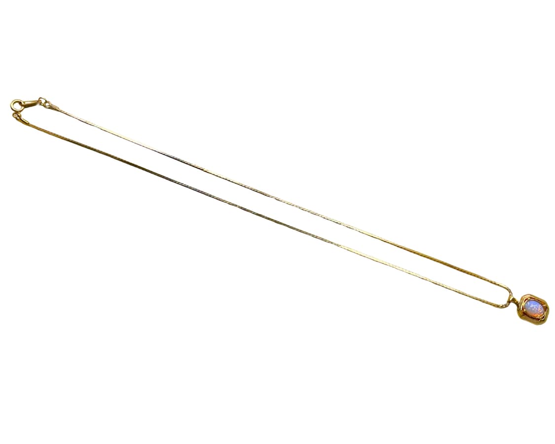 [RARE] AVON 에이본 빈티지 오팔 목걸이 상품이미지5