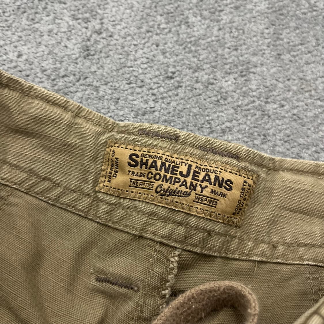 Shane Jeans 빈티지 코튼 카고 팬츠 상품이미지7