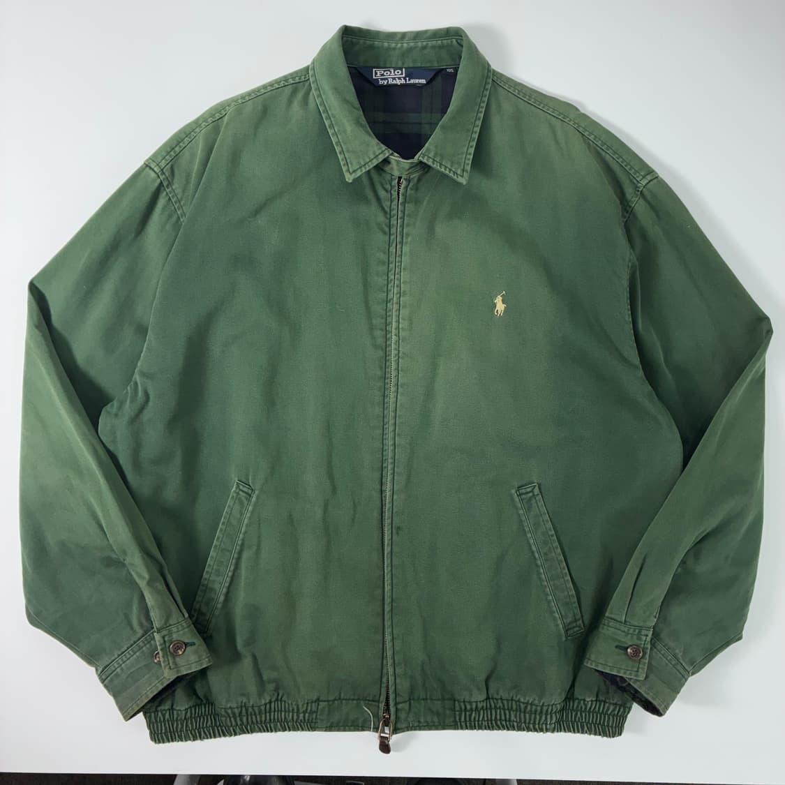 Polo  폴로 랄프로렌 자수 그린 스윙톱 자켓  상품이미지2