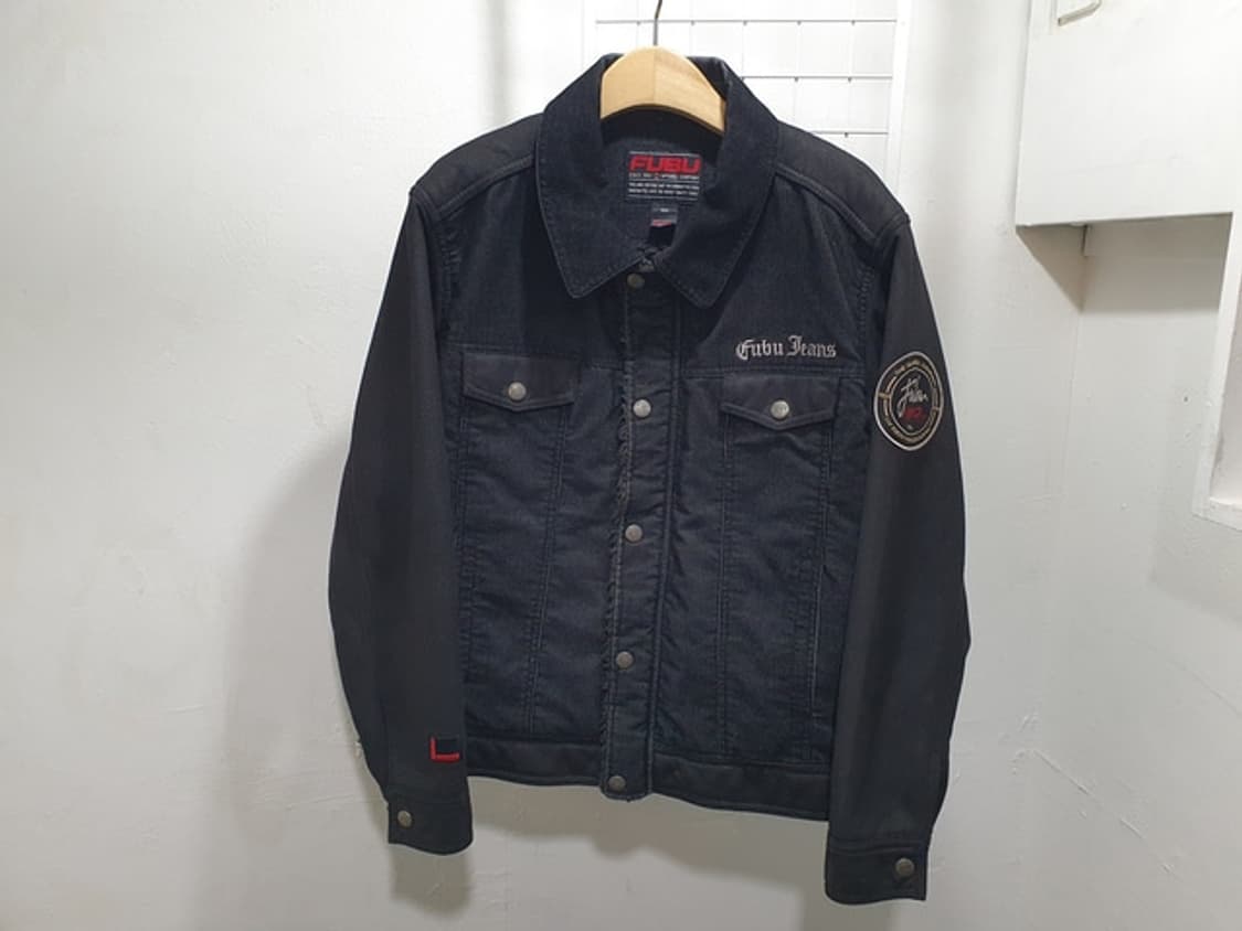FUBU 후부 빈티지 데님 패치자켓 (MAN L-100)#524J 상품이미지1