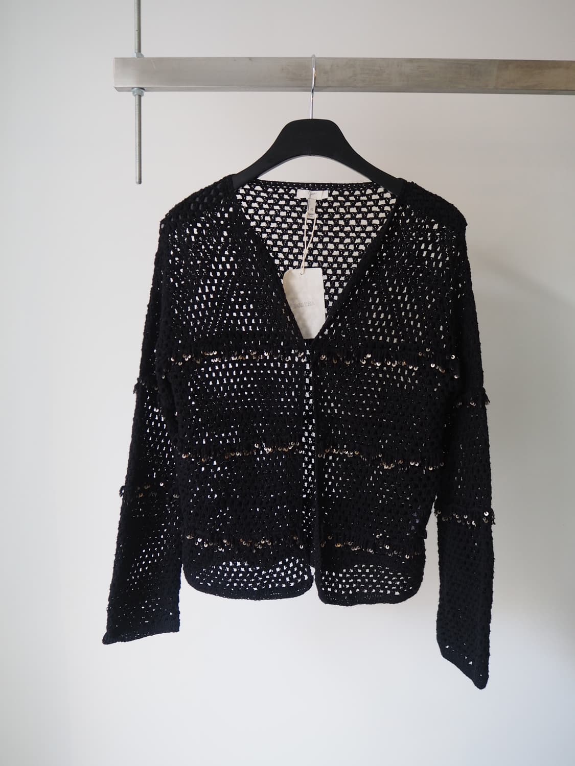 vintage sequin trim cardigan 상품이미지2