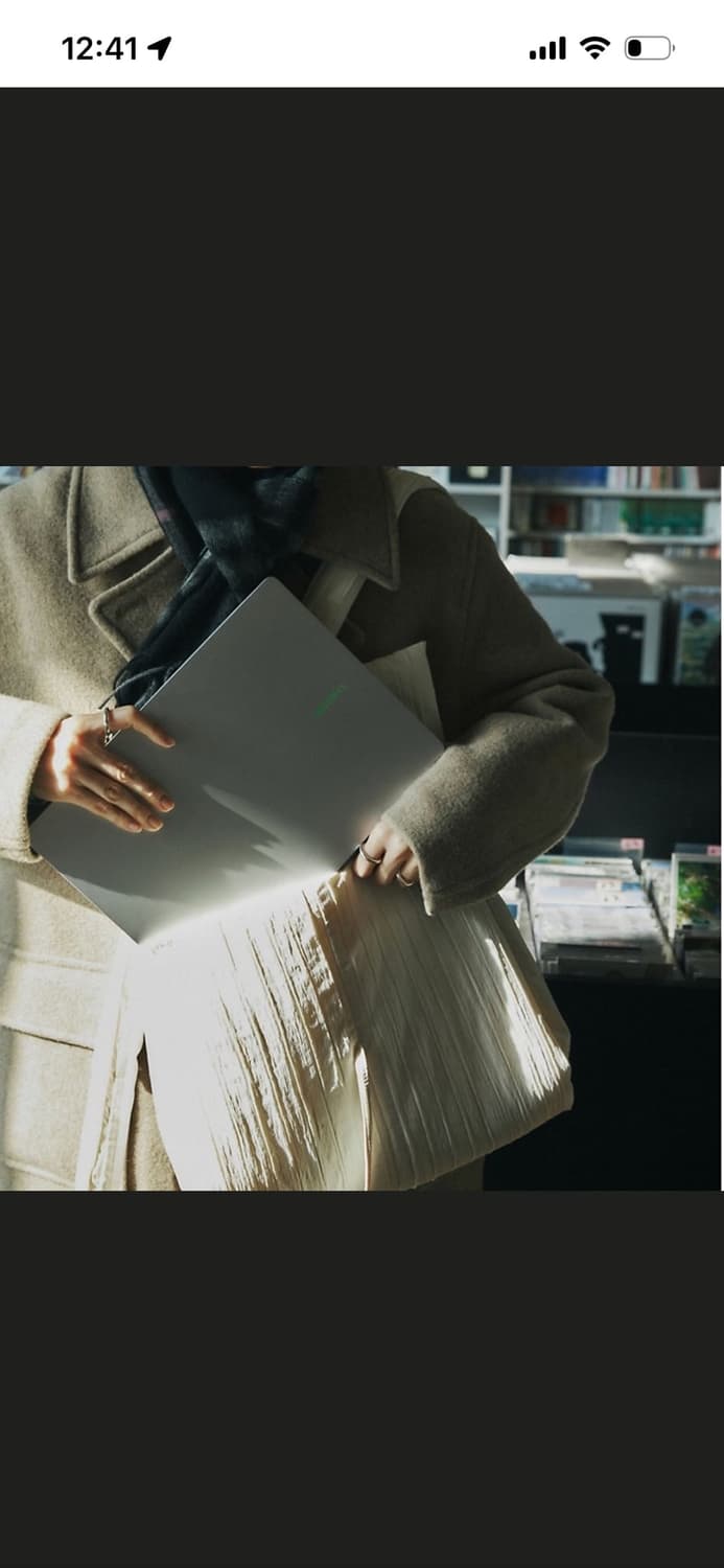(한정판)프루아x삼성전자 브리즈백 노트북가방 가벼운 대학생 가방 상품이미지3
