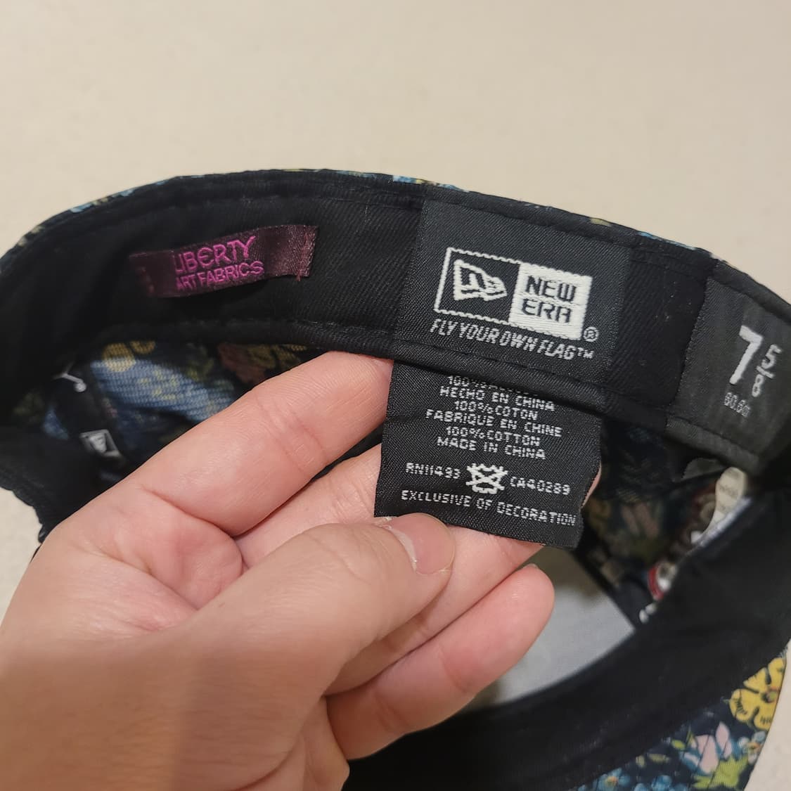 뉴에라 X 슈프림 플라워 캡 60.6 상품이미지8