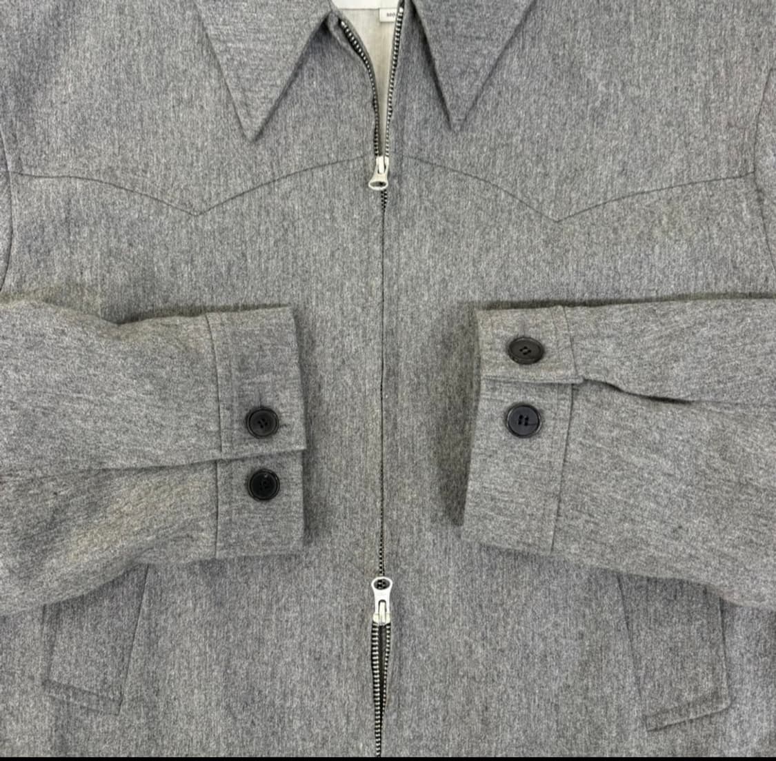 토니웩 울블렌드 미니멀 웨스턴 자켓 상품이미지3