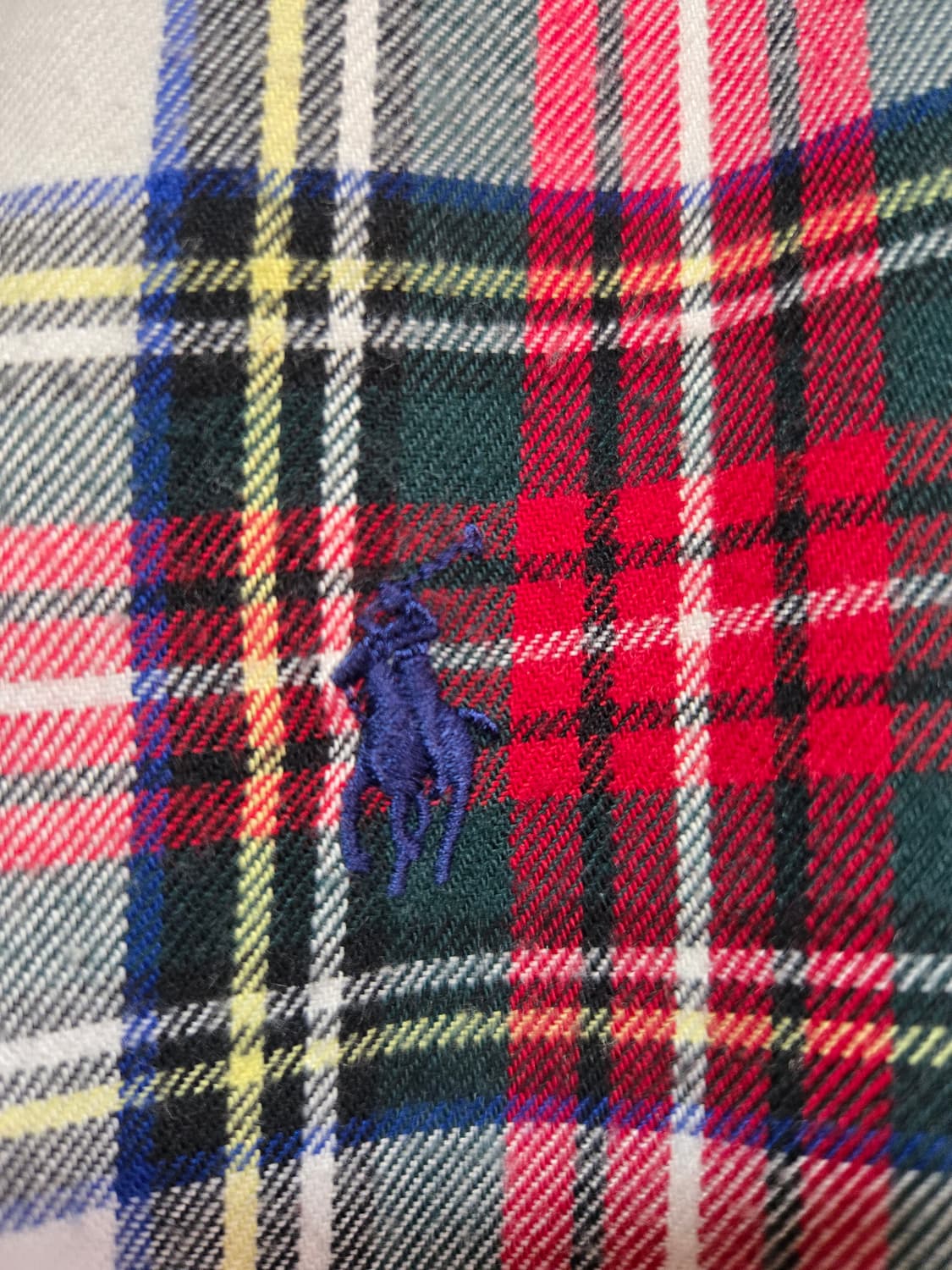 폴로 랄프로렌 정품 남성 체크 셔츠(가을,겨울 ) 상품이미지3