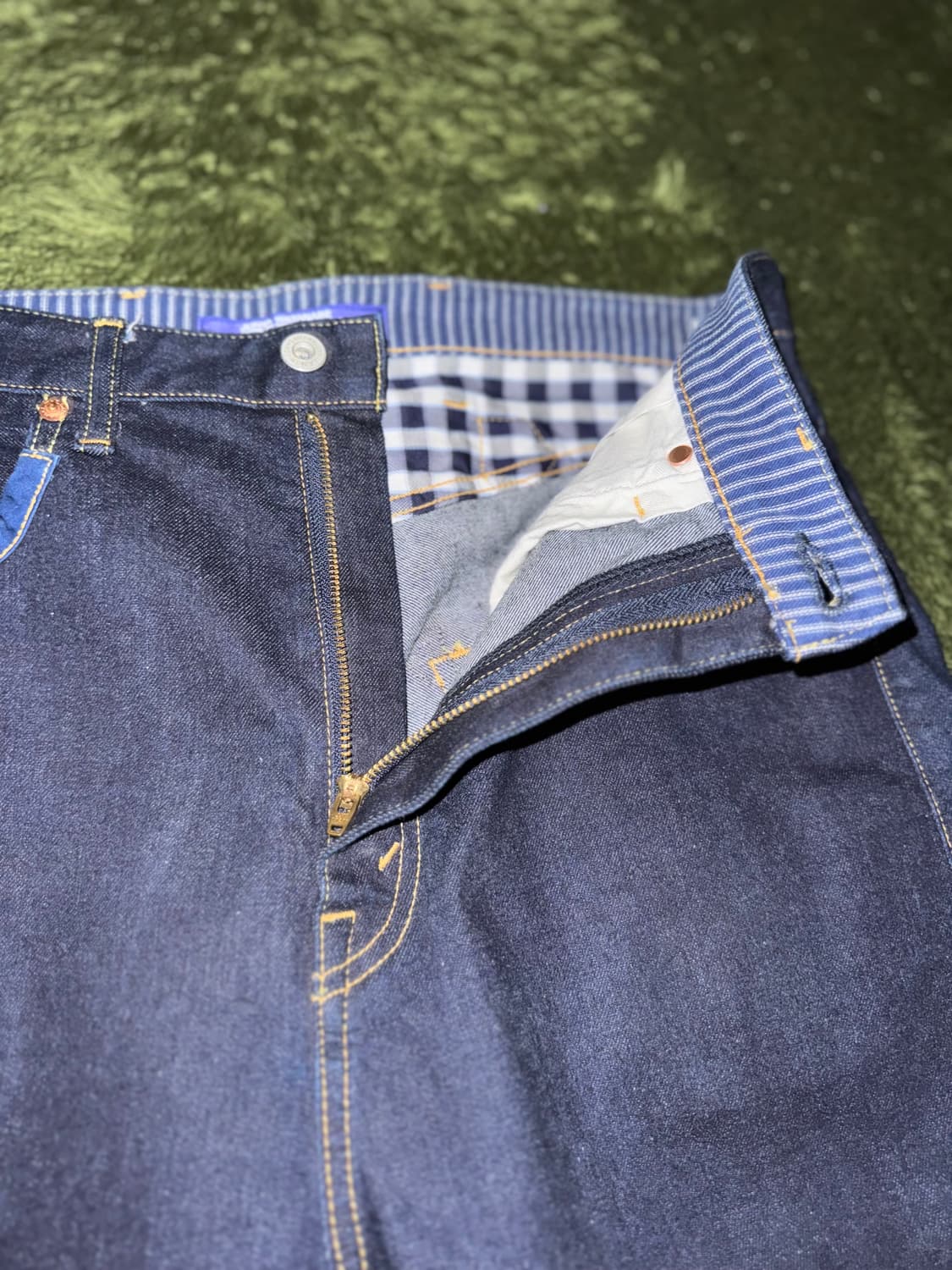 [S] 꼼데가르송 준야와타나베 14AW 신치백 사루엘 데님 팬츠 상품이미지3