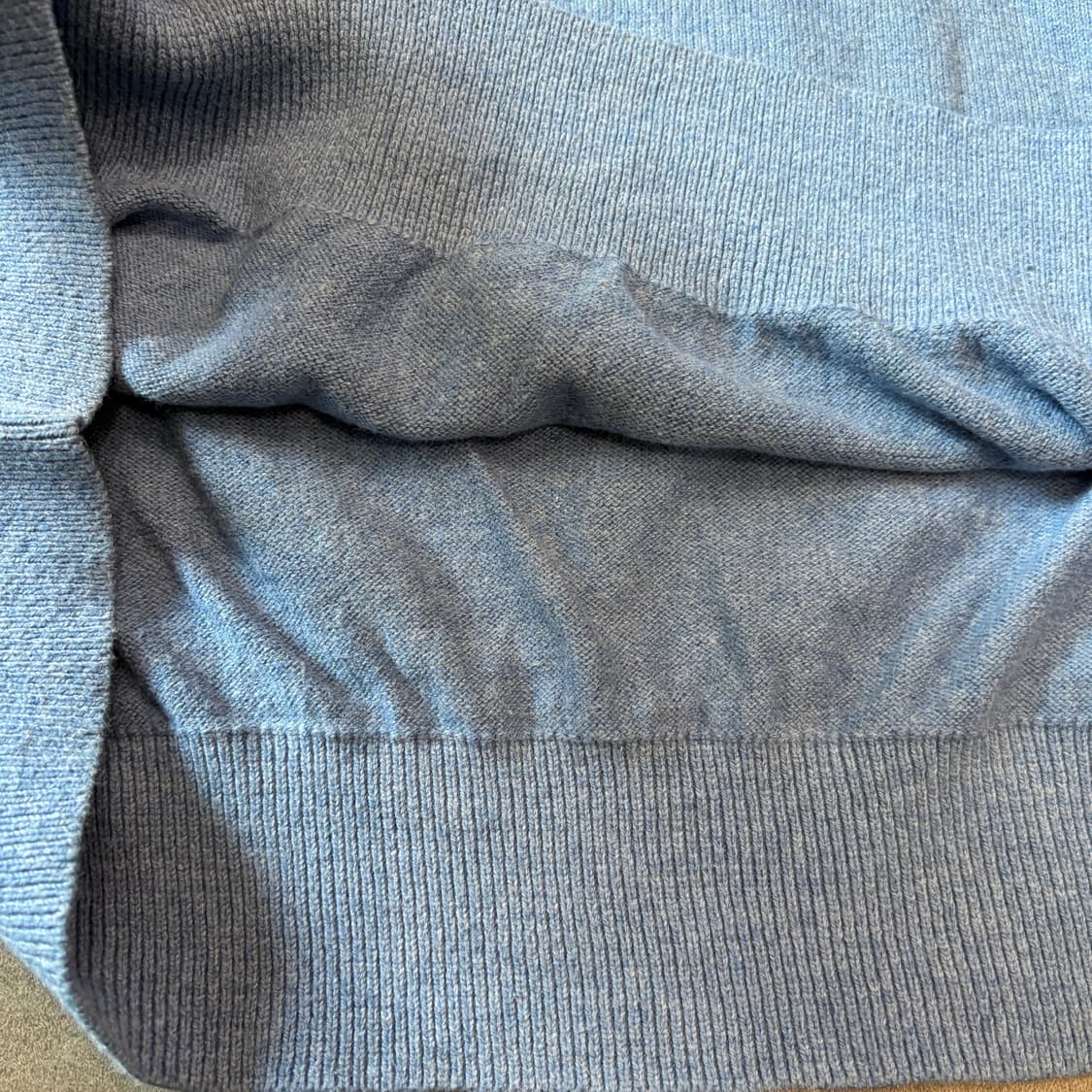 L.L.bean 정품 엘엘빈 블루 코튼 니트 상품이미지8