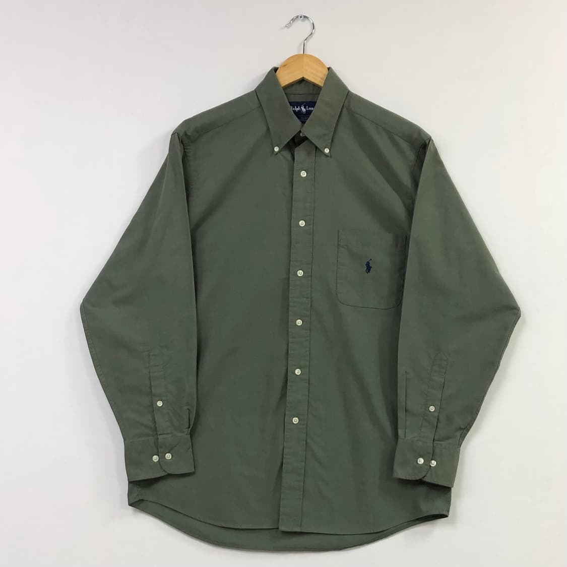 L 폴로 옥스포드 솔리드 셔츠 상품이미지1