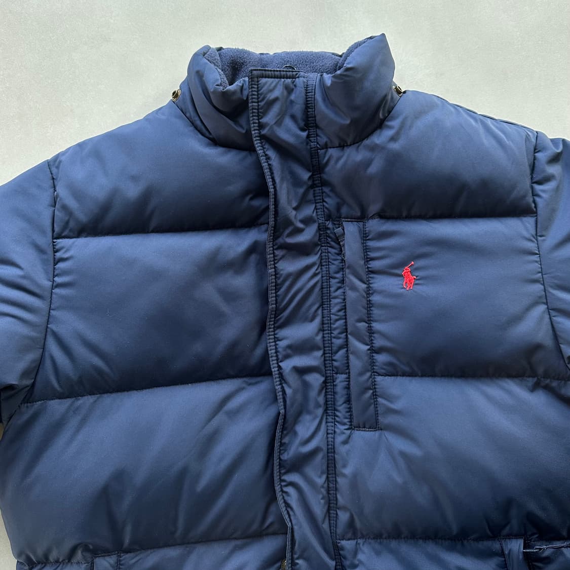 [M-L]폴로 랄프로렌 네이비 다운 패딩 상품이미지7