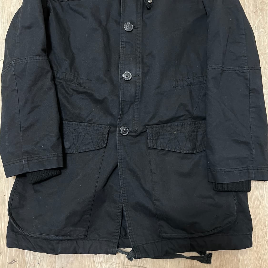 스타일 베이직 남성 코튼 야상 코트 L/100  상품이미지3